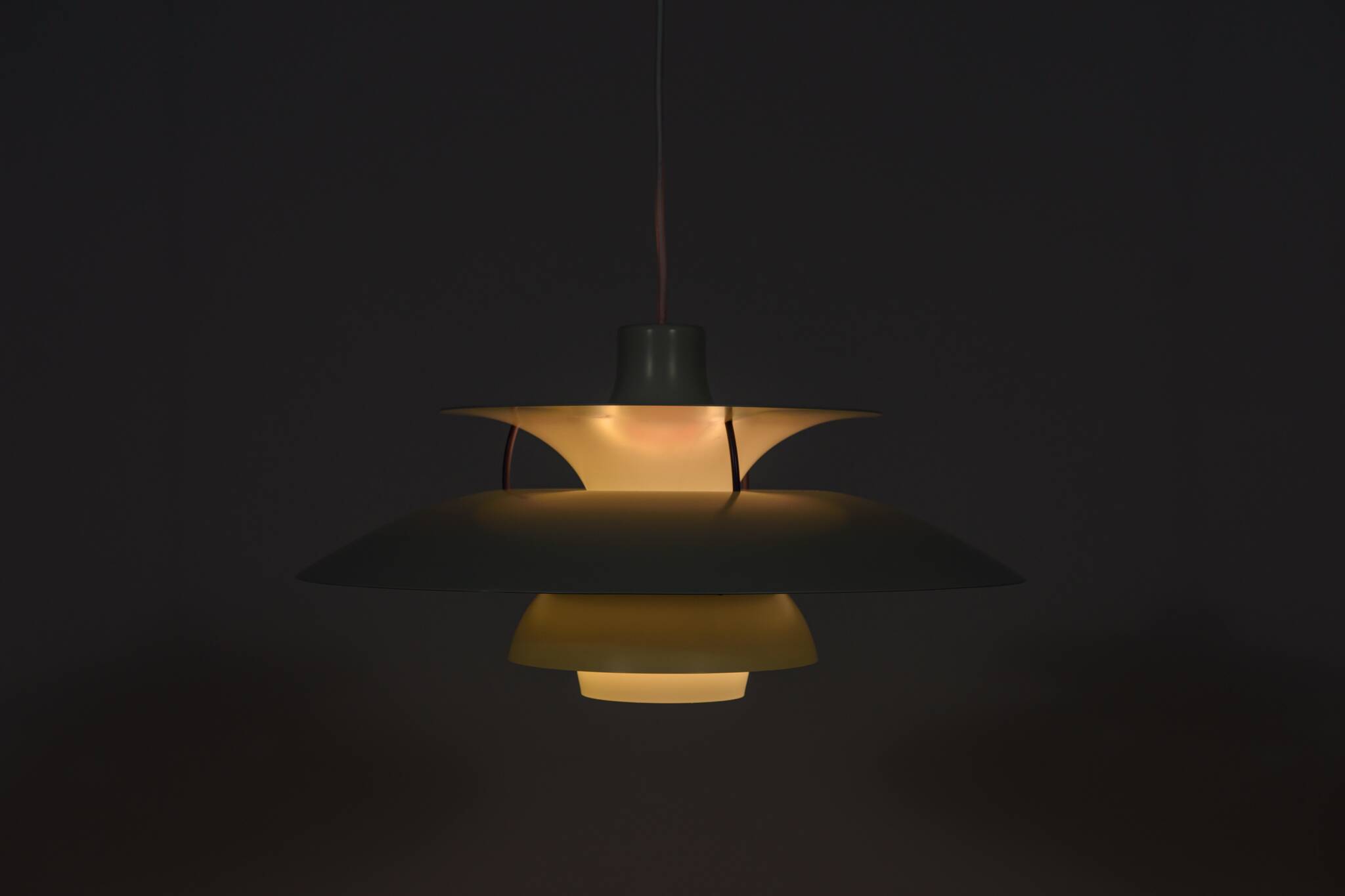 Mid-Century Model Ph5 Pendant Lamp by Poul Henningsen for Louis Poulsen.