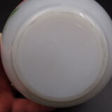 Set of 7 bowls in arcopal -flower décor - vintage around 1970