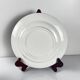 Set of 10 blue earthenware dessert plates with floral and bird decoration