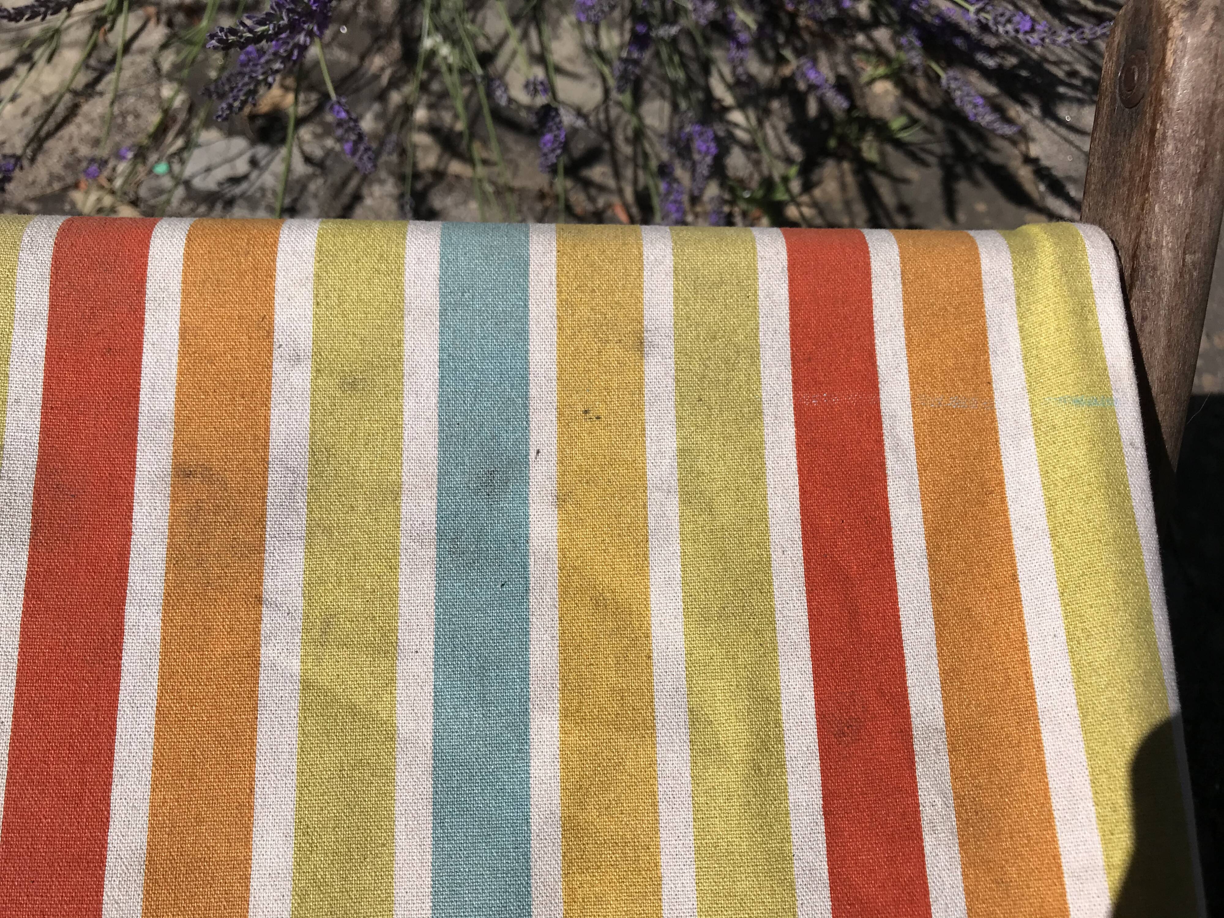 Vintage garden folding chair