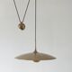 Onos 55 Counterbalance Pendant Lamp in Brass by Florian Schulz