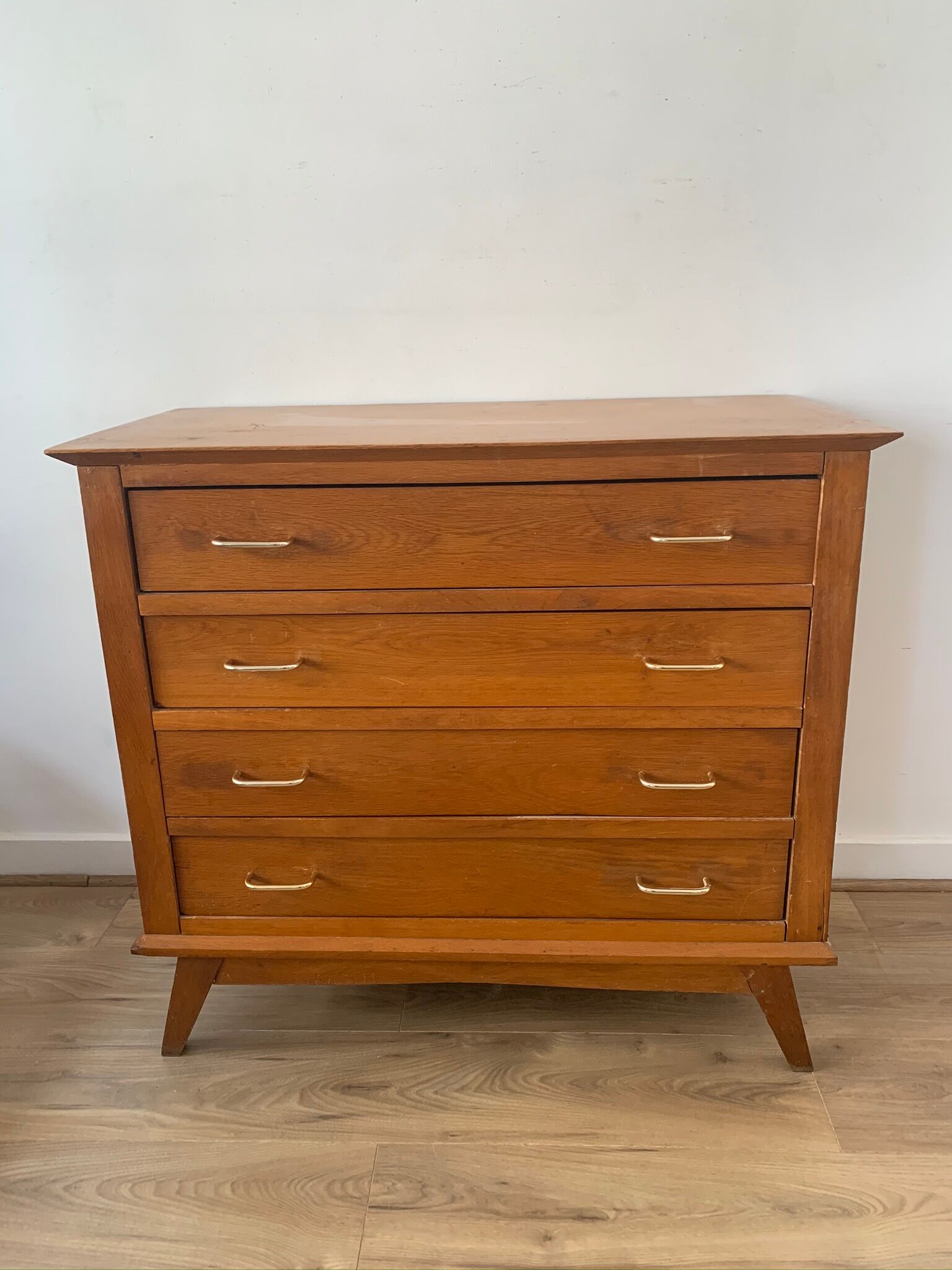 Chest of drawers vintage feet compass