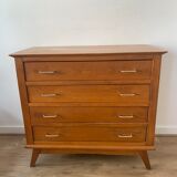 Chest of drawers vintage feet compass