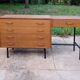 Coiffeuse commode vintage style scandinave Claude Vassal Magasins Pilotes