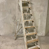Large white stepladder