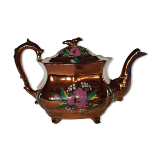 Théière en faïence de Staffordshire dit de Jersey