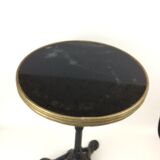 Bistro table cast iron legs