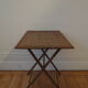 Table pliante bois