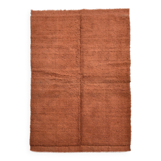 Tapis berbère marocain en terre cuite 4x7 129x218 cm SK240948