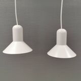 A pair of Confetti lamps designed by Claus Bonderup 1980s Denmark.