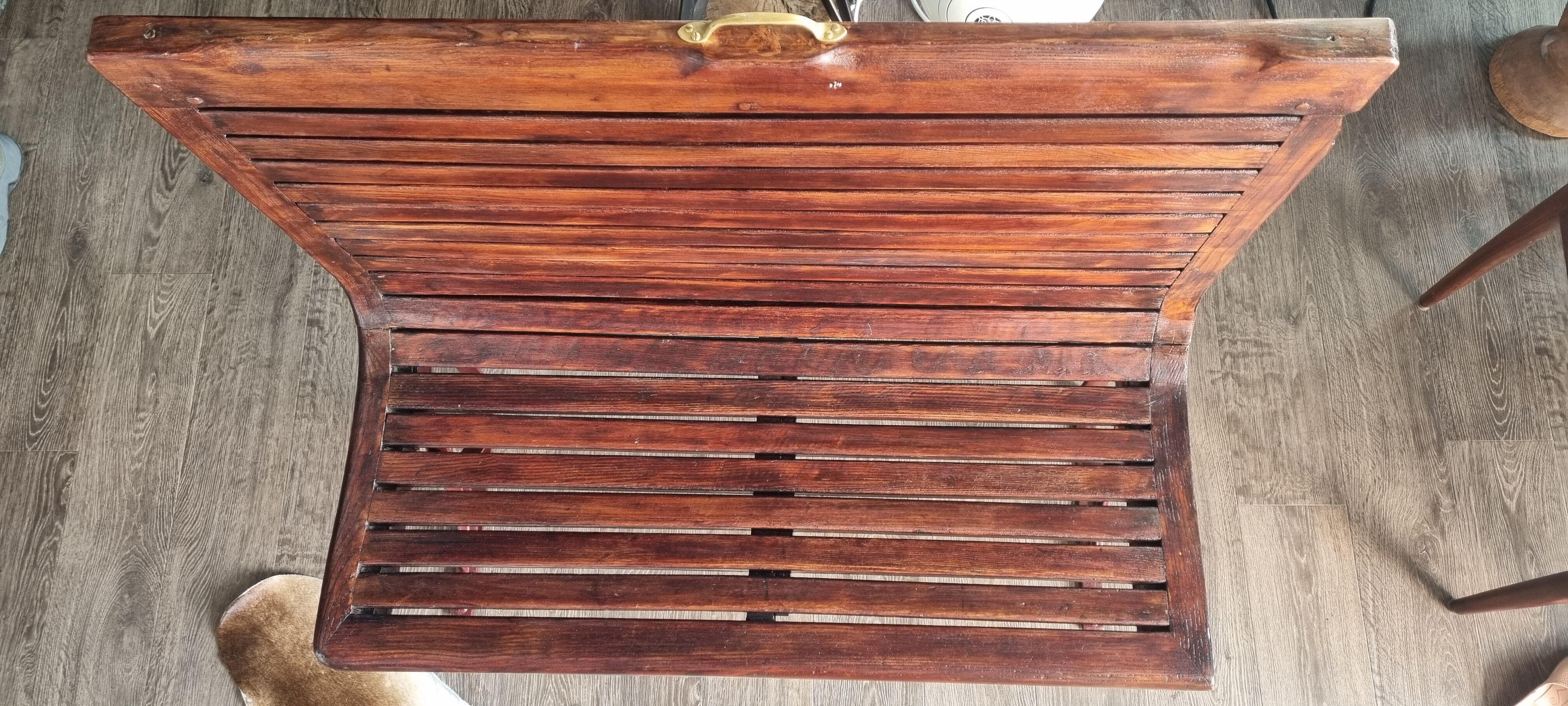 Ancien banc  du Metro  Parisien Sprague