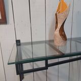 Wrought iron console, 50's