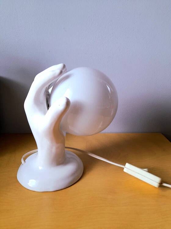 Ceramic table lamp 1980