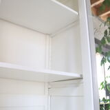 Glass library restyled linen cerusé