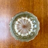 Glass vase – vintage style sunflower
