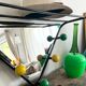 Porte manteau mural boules vintage