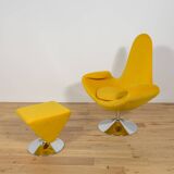 Lounge chair with footrest, MayFame, Denmark, 2000s