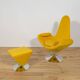 Lounge chair with footrest, MayFame, Denmark, 2000s