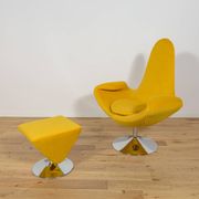 Lounge chair with footrest, MayFame, Denmark, 2000s