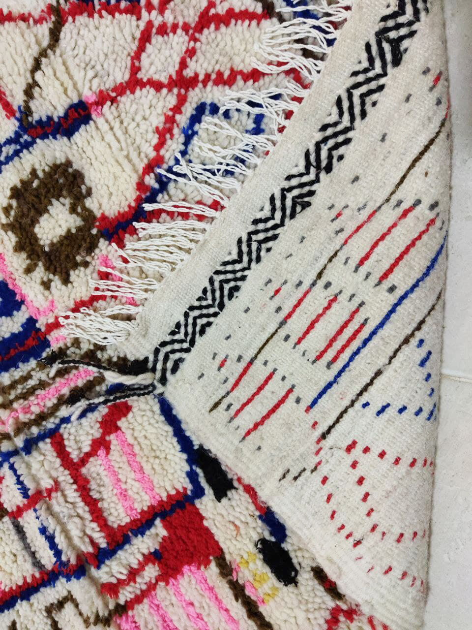 235x77cm Moroccan berber carpet