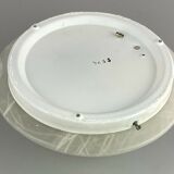 Plafoniere plafonnier verre espace design lampe 70s