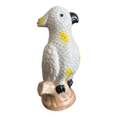Vintage ceramic parrot