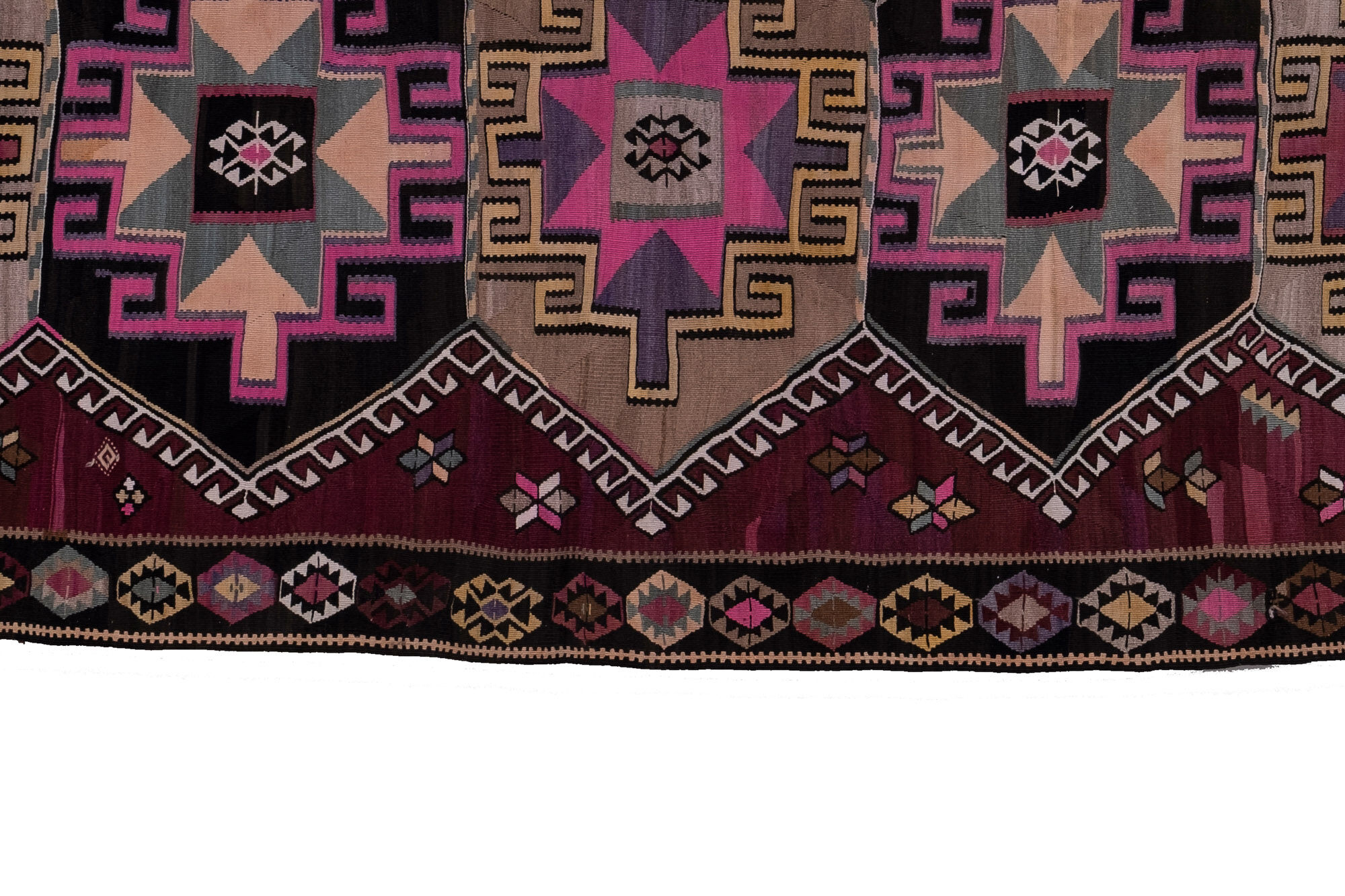 Turkish Kars kilim rug 165 x 425 cm