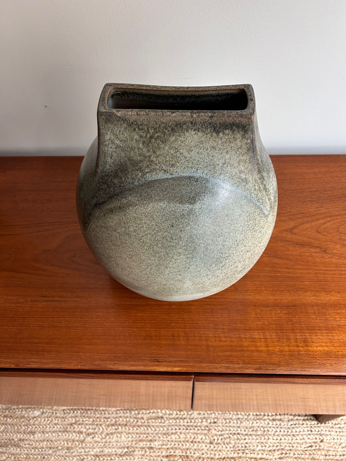 Large Stoneware Vase by Franco Bucci for Franco Bucci, 1970s