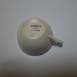 2 Jeannette / Gien cups