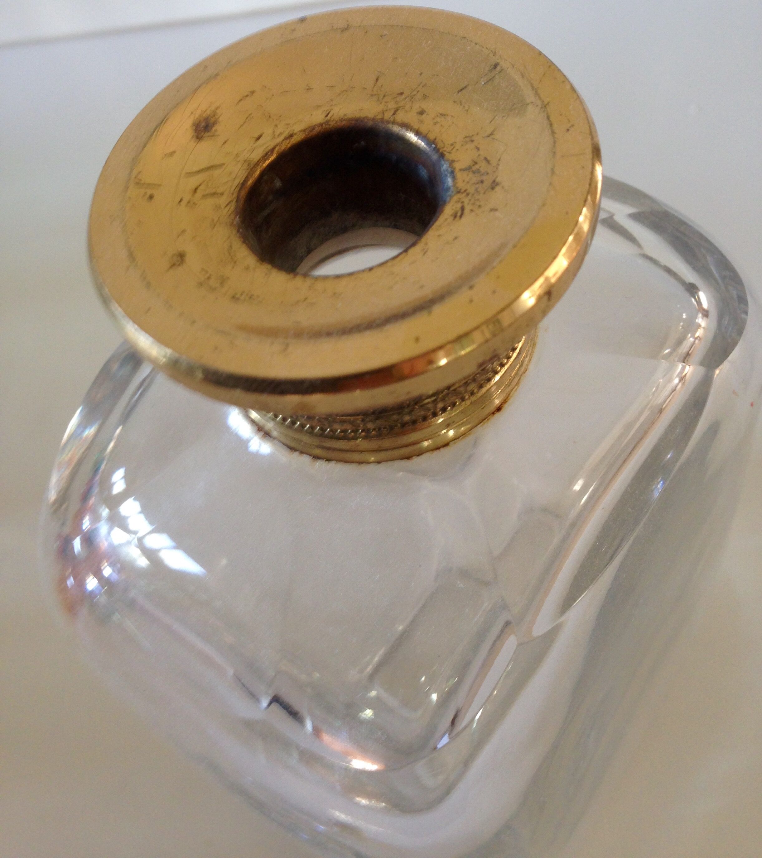 Crystal whiskey decanter