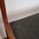 4 chaises vertes danoises estampillées