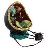 Vintage Vallauris ceramic table lamp lamp