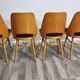 Dining Chairs by Radomir Hoffman for Ton, 1950s, Set of 4