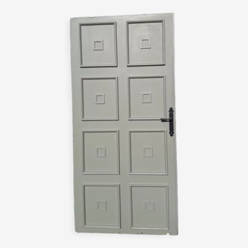 Door 207x99,5cm communication back panel molded