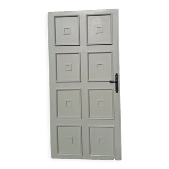 Door 207x99,5cm communication back panel molded