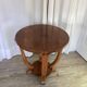 Art Deco round side table from the 1950s