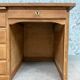 Oak half-minister's desk (renovated)
