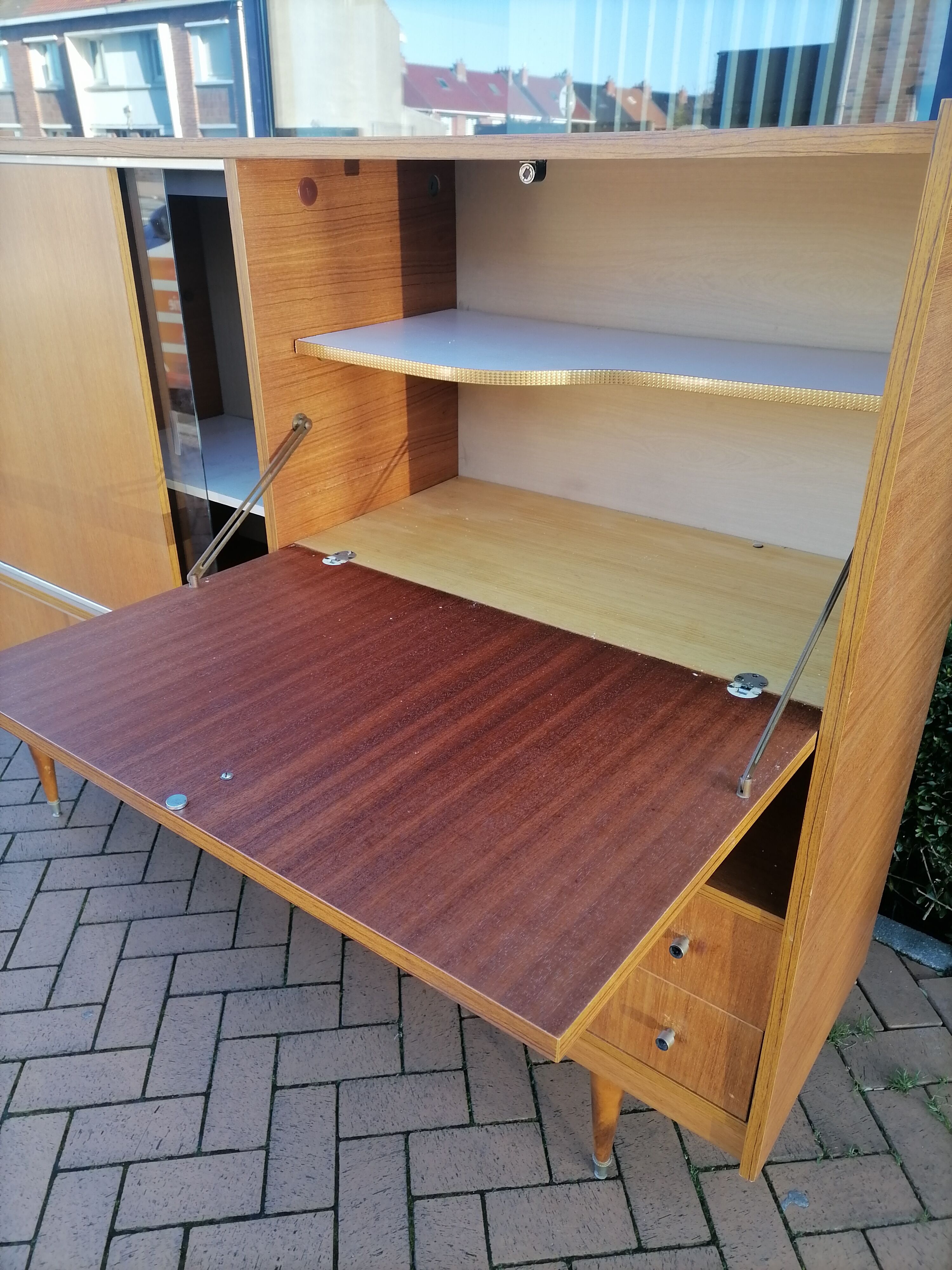 Old teak sideboard 1950