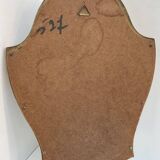 Old gold molded mirror 15,5x39,5cm