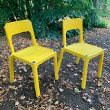 Pair of Altaïr chairs by Henry Massonnet