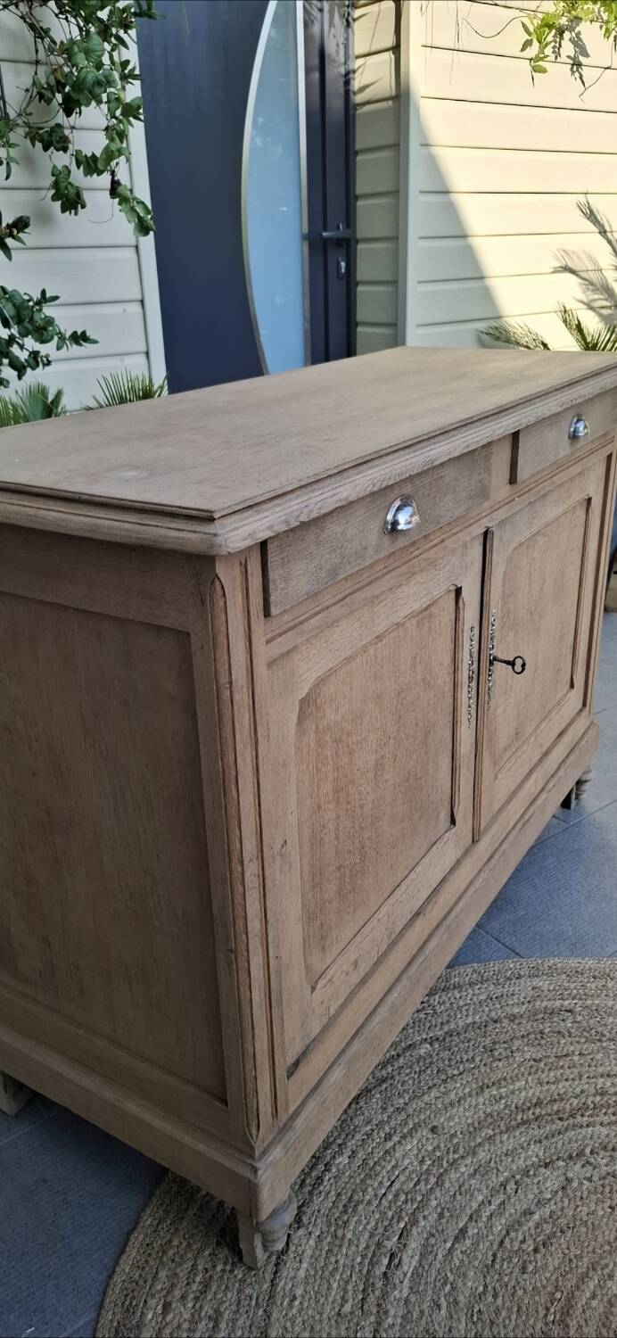 Renovated old oak sideboard