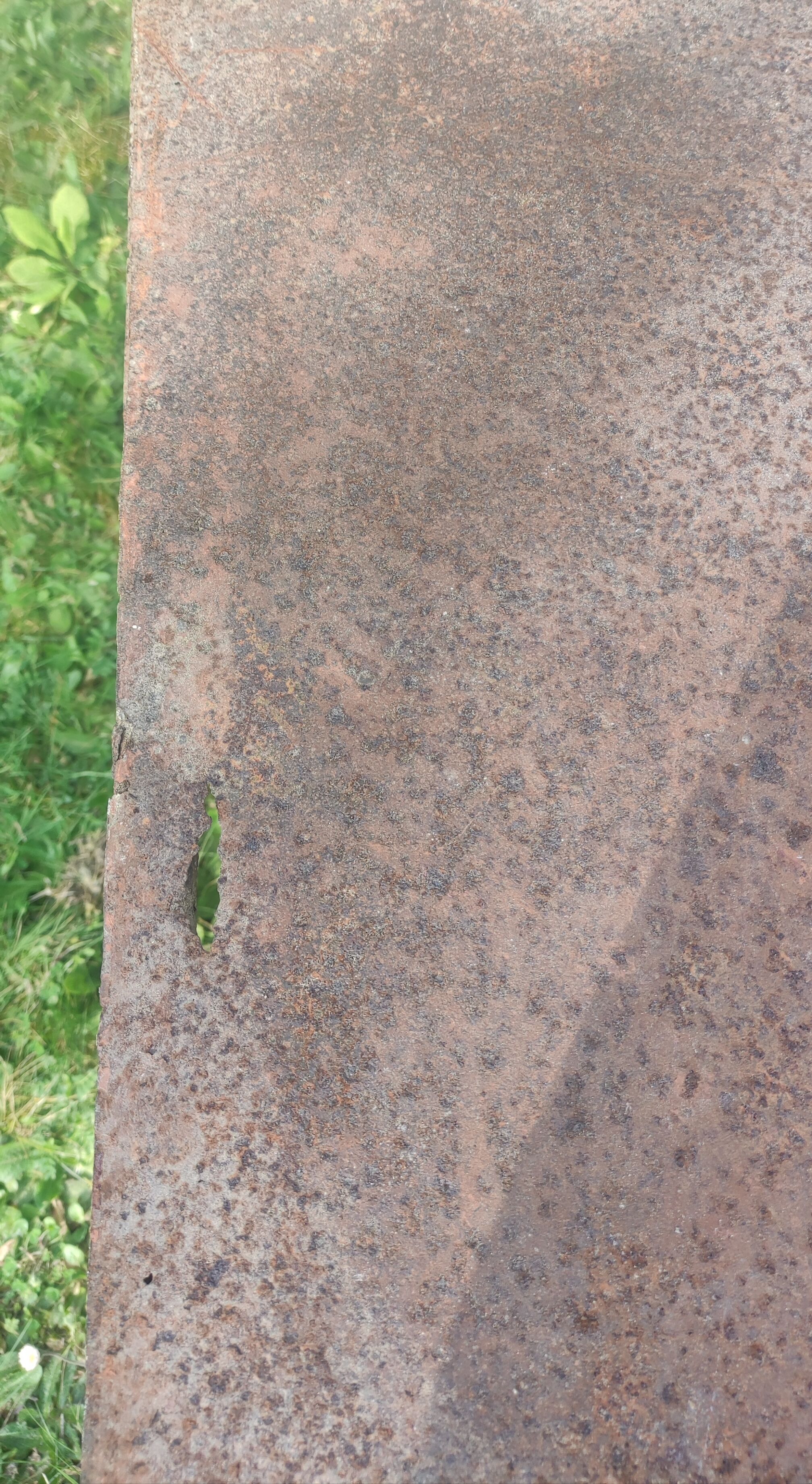 Old garden coffee table