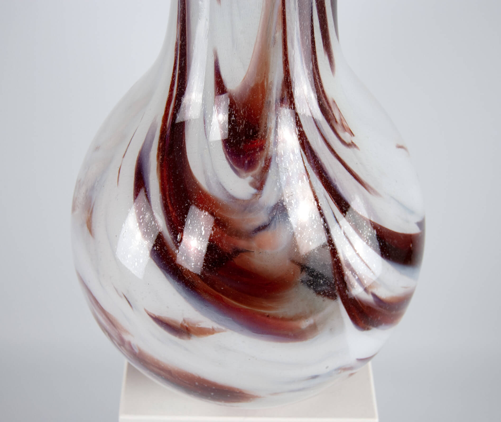 Murano floor vase by Carlo Moretti for Opaline Florence