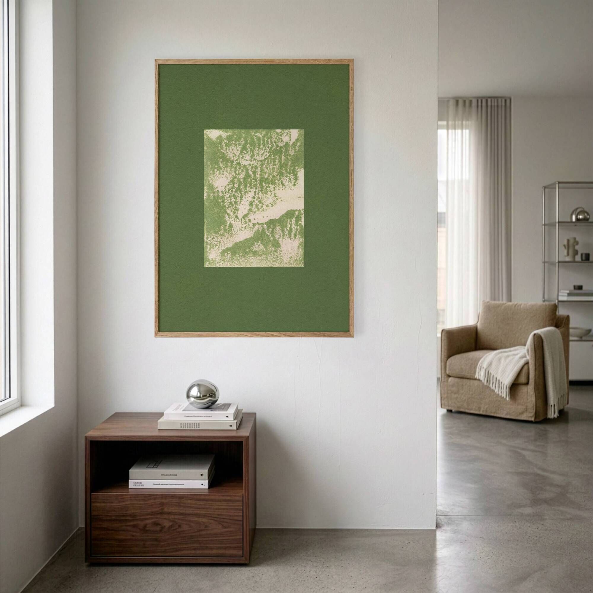 Impression from an abstract painting 50x70 by Eawy