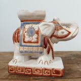 Ceramic elephant, beige