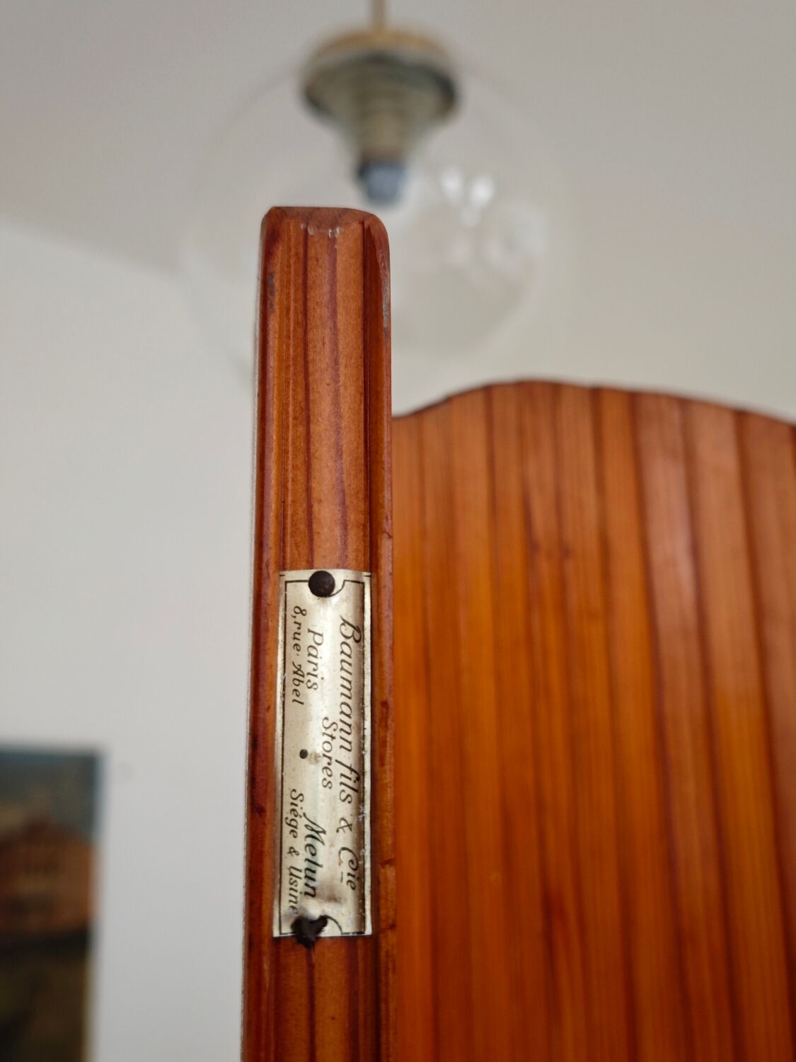 Antique Room Divider by Baumann