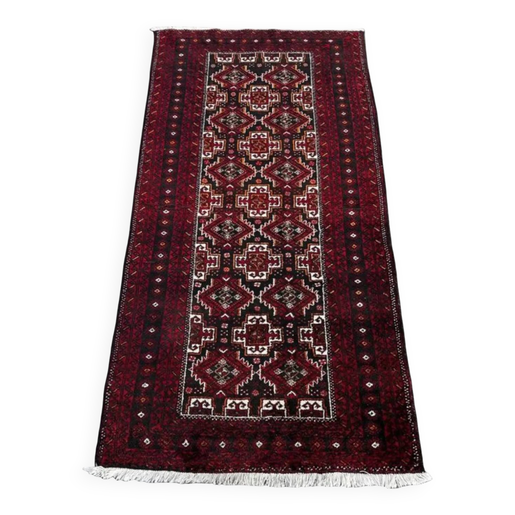 Handmade Balouch rug 220cm x 110cm