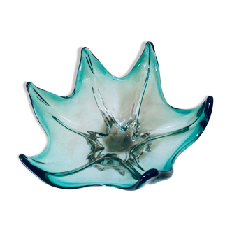 6-pointed star blown glass cup