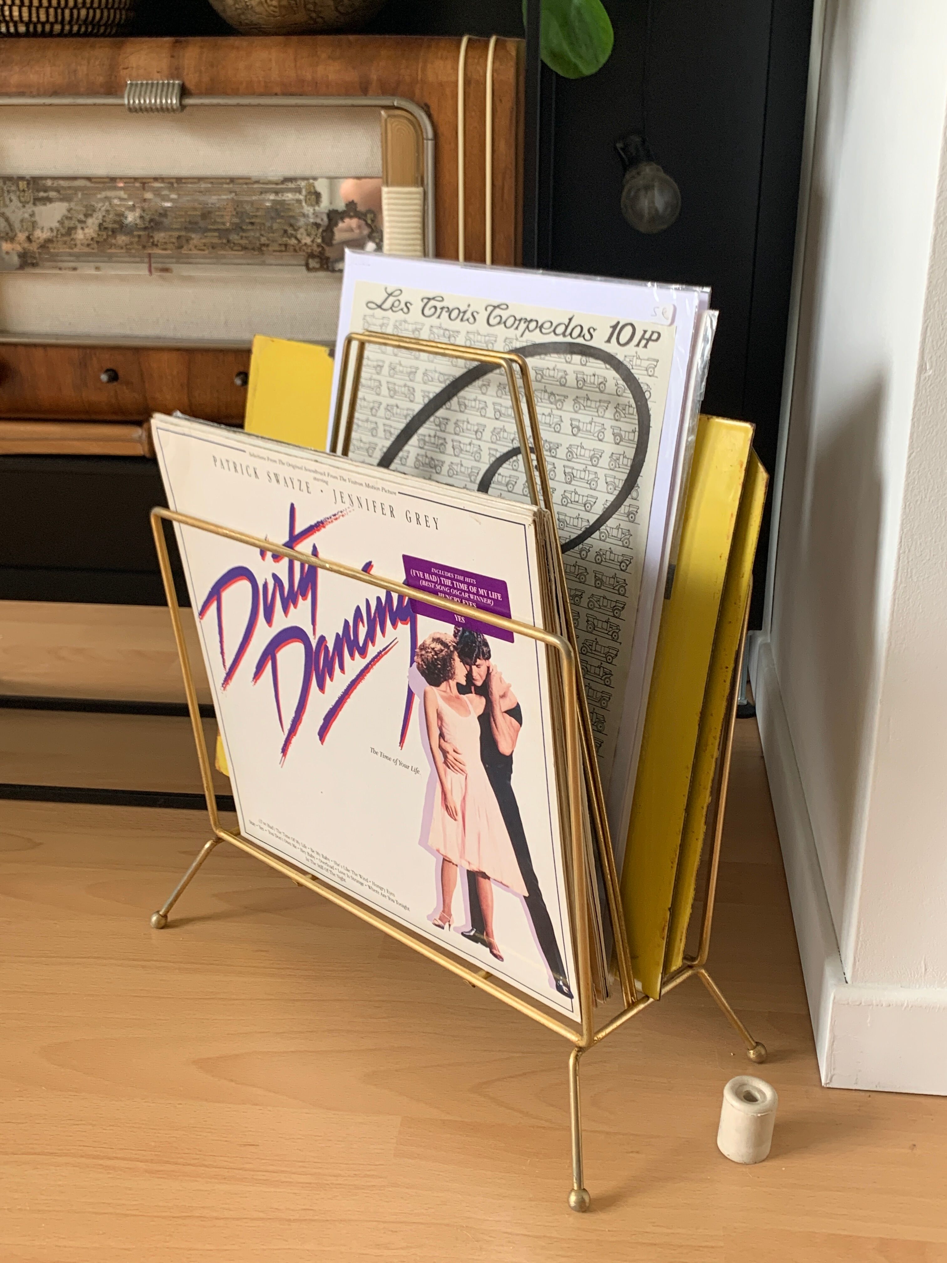 Porte revue ou vinyle vintage