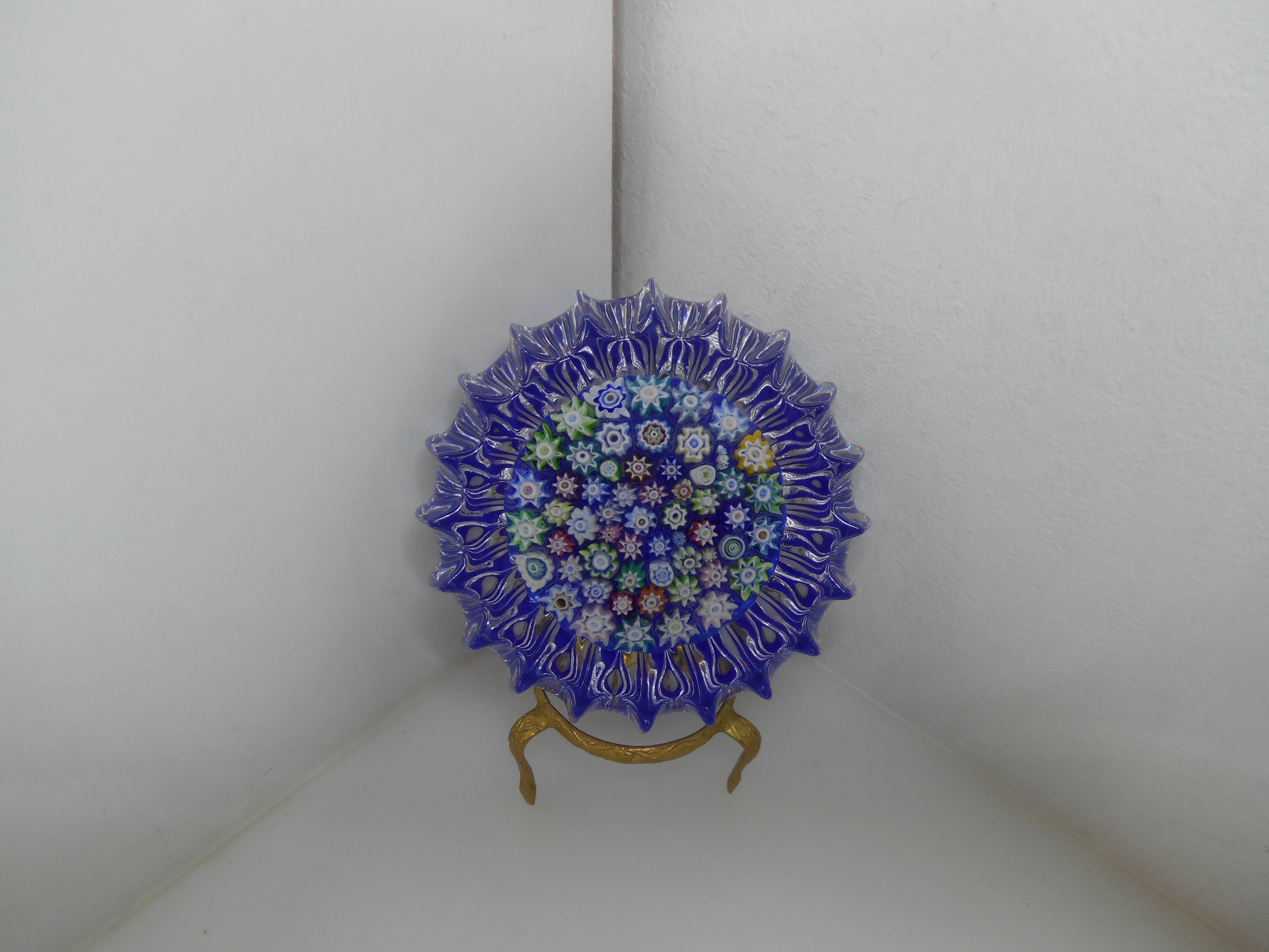 Peter McDougall millefiori paper press signed